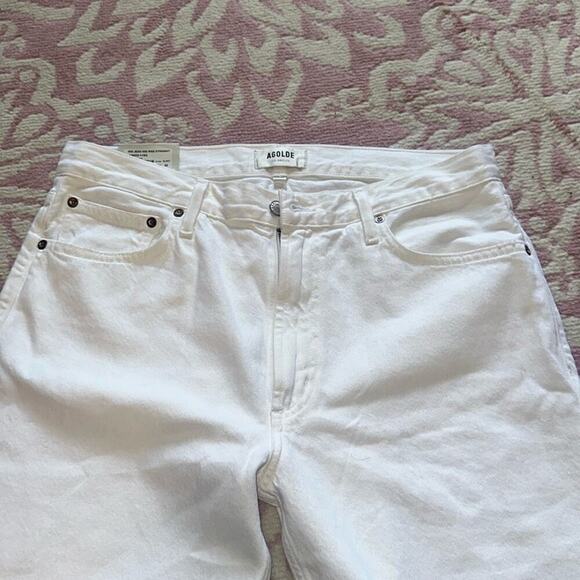 NWT AGOLDE‎ Mia Mid Rise Straight in Element - Picture 6 of 11